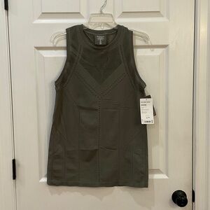 Athleta Oxygen Dark Olive Tank Top